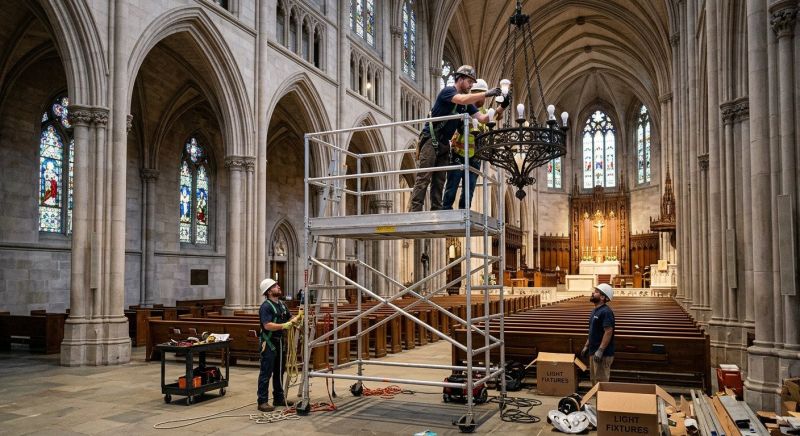 Increase Your Church Light Replacement Business with an AI Driven, Targeted Website