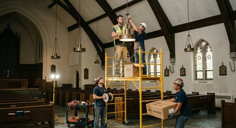 Church Light Replacement
